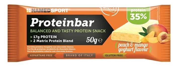 PROTEINBAR PEACH & MANGO YOGHURT 50 G - Farmapre