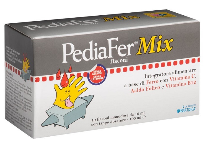PEDIAFER MIX 10 FLACONI DA 10 ML - Farmapre