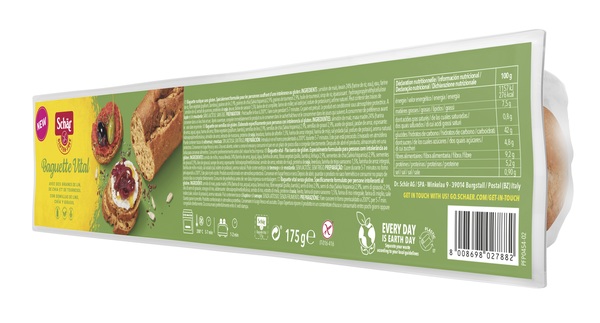 SCHAR BAGUETTES VITAL SENZA LATTOSIO 175 G - Farmapre