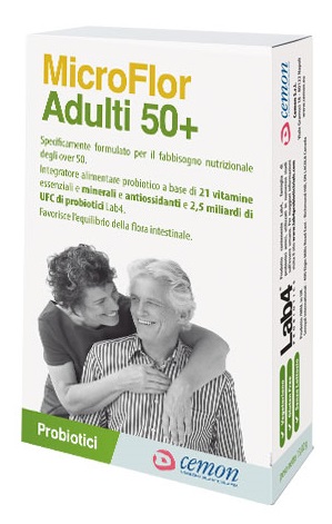 MICROFLOR ADULTI 50+ 30 CAPSULE - Farmapre
