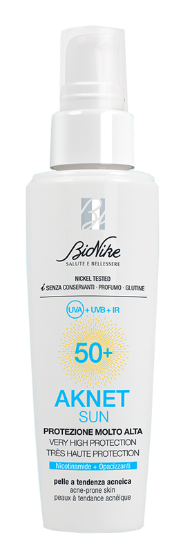 AKNET SUN PROTEZIONE MOLTO ALTA SPF50+ 50 ML - Farmapre
