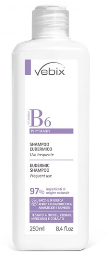 VEBIX PHYTAMIN SHAMPOO USO QUOTIDIANO EUDERMICO 250 ML - Farmapre