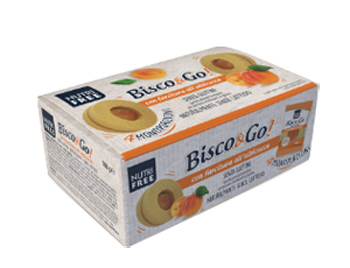 NUTRIFREE BISCO&GO CON FARCITURA ALL'ALBICOCCA 4X40 G - Farmapre