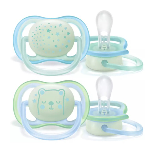 AVENT SUCCHIETTO ULTRA AIR NIGHT 0-6 MESI 2 PEZZI - Farmapre