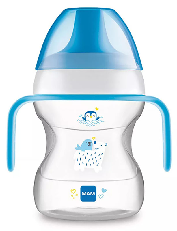 MAM LEARN TO DRINK CUP 190 ML 6+ BECCUCCIO RIGIDO MASCHIO - Farmapre