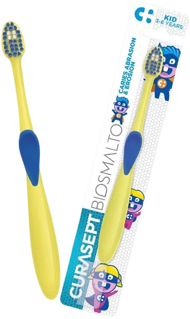 CURASEPT SPAZZOLINO BIOSMALTO KIDS 3-6 ANNI - Farmapre