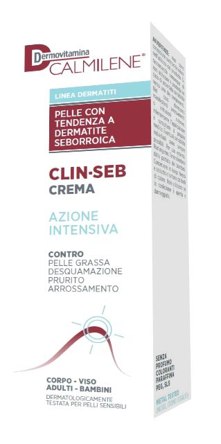 DERMOVITAMINA CALMILENE CLIN-SEB CREMA AZIONE INTENSIVA PER PELLE CON TENDENZA A DERMATITE SEBORROICA 50 ML - Farmapre