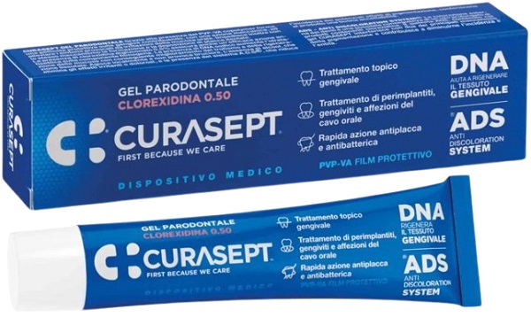 CURASEPT GEL PARODONTALE 0,5% 30 ML ADS + DNA - Farmapre