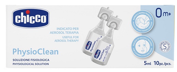 CHICCO SOLUZIONE PHYSIOCLEAN 5 ML 10 PEZZI - Farmapre