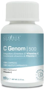 C-GENOM 500 GLAUBER 120 COMPRESSE - Farmapre