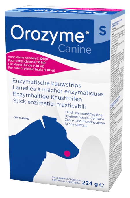 OROZYME CANINE STRISCE ENZIMATICHE MASTICABILI PER CANI DI TAGLIA PICCOLA - Farmapre