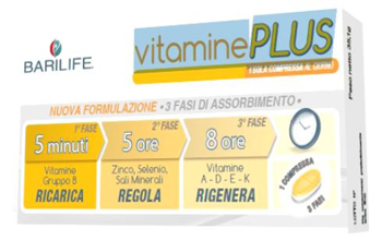BARILIFE VITAMINE PLUS 30 COMPRESSE TRIFASE - Farmapre