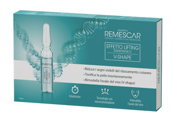 REMESCAR EFFETTO LIFTING ISTANTANEO V-SHAPE 5 FIALE X 2 ML - Farmapre