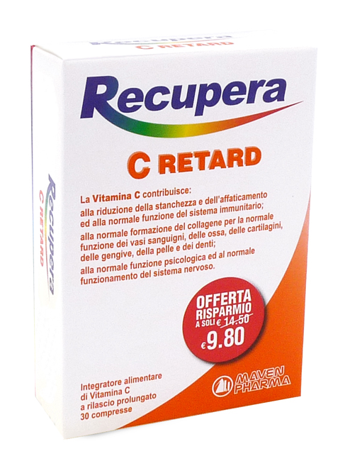 RECUPERA C RETARD 30 COMPRESSE - Farmapre