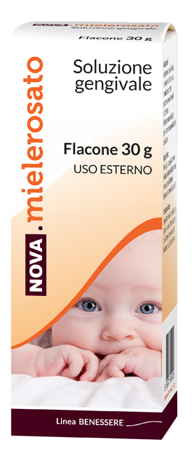 NOVA MIELEROSATO SOLUZIONE GENGIVALE 30 G - Farmapre