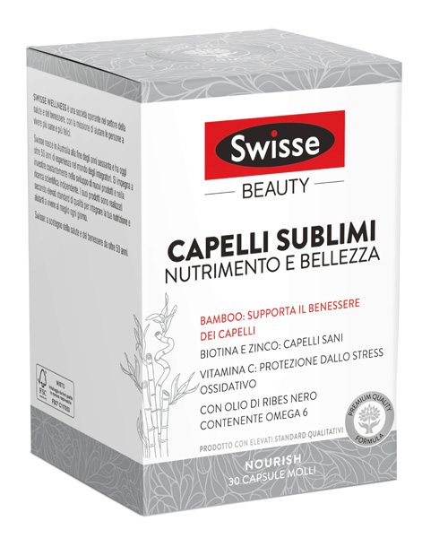 SWISSE CAPELLI SUBLIMI 30 CAPSULE - Farmapre