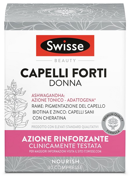 SWISSE CAPELLI FORTI DONNA 30 COMPRESSE - Farmapre