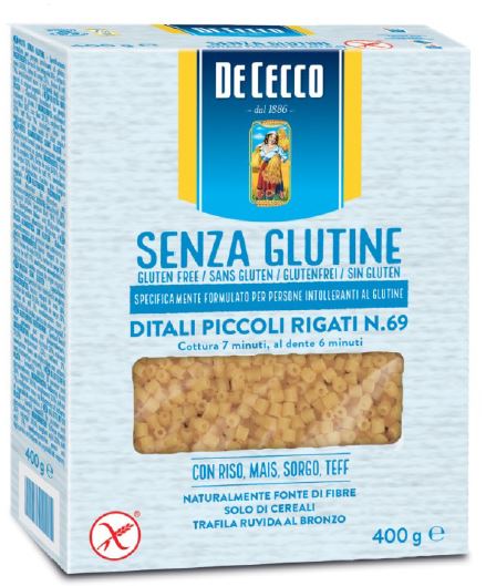 DE CECCO DITALI PICCOLI RIGATI N69 400 G - Farmapre