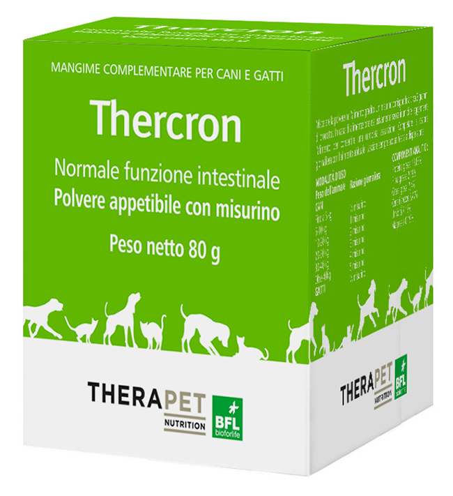 THERCRON CANE GATTO POLVERE 80 G - Farmapre