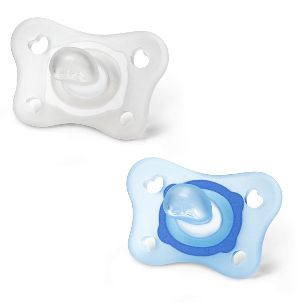CHICCO GOMMOTTINO BOY SILICONE 0-2 MESI 2 PEZZI ITA C - Farmapre