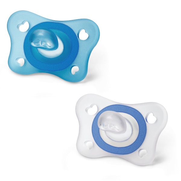 CHICCO GOMMOTTINO BOY SILICONE 2-6 MESI 2 PEZZI ITA C - Farmapre