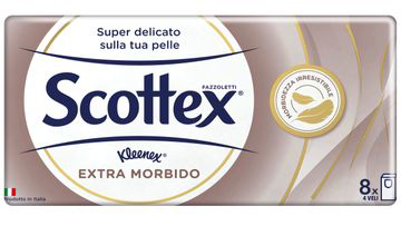 SCOTTEX EXTRA MORBIDO FAZZOLETTI 8 PEZZI - Farmapre