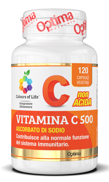 COLOURS OF LIFE VITAMINA C 500 120 CAPSULE VEGETALI 900 MG - Farmapre