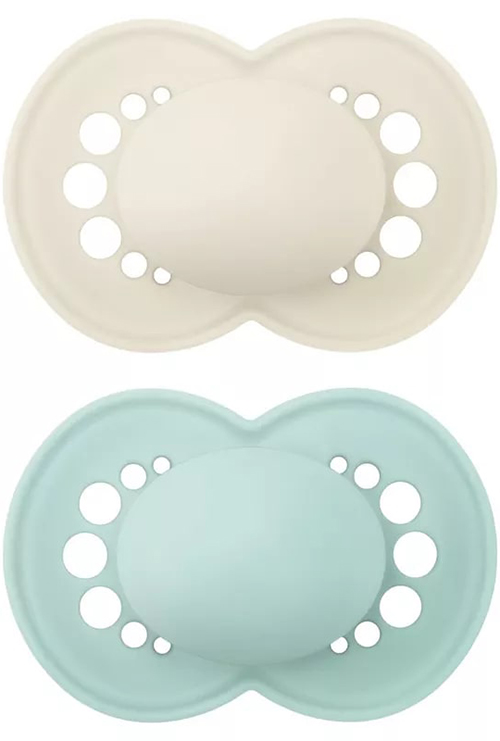MAM ORIGINAL 6+ SILICONE NEUTRO 2 PEZZI - Farmapre