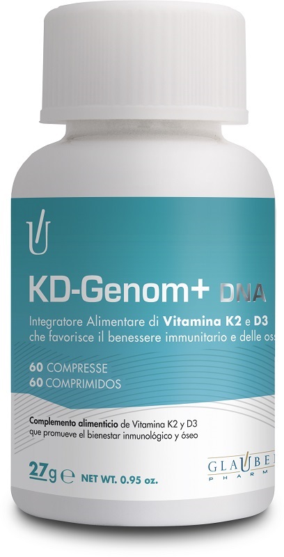 GLAUBER PHARMA KD-GENOM+ DNA 60 COMPRESSE - Farmapre