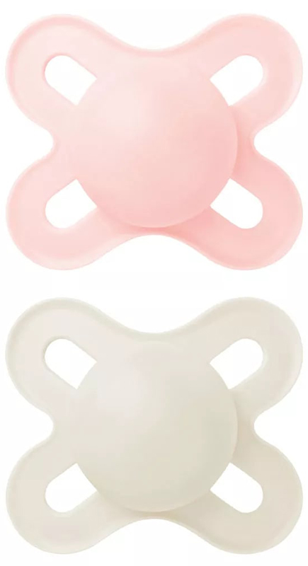 MAM SUCCHIETTO ORIGINAL START 0-2 MESI SILICONE FEMMINA 2 PEZZI - Farmapre