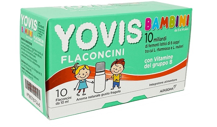 YOVIS BAMBINI FRAGOLA 10 FLACONCINI DA 10 ML - Farmapre