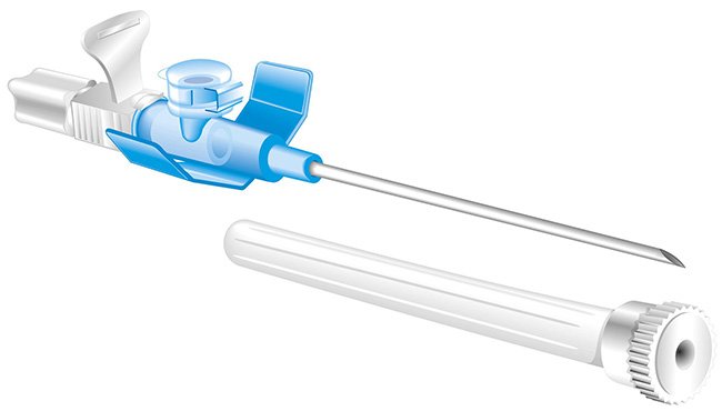 AGO CANNULA A 2 VIE STERILE MONOUSO VENOPIC FEP GAUGE 22X25 1 PEZZO - Farmapre