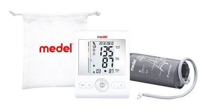 MEDEL SENSE MISURATORE DI PRESSIONE AUTOMATICO CON ADATTATORE - Farmapre
