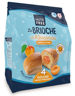 NUTRIFREE LE BRIOCHE ALBICOCCA 200 G - Farmapre