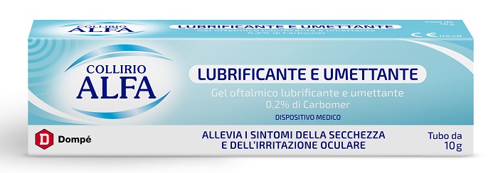 COLLIRIO ALFA LUBRIFICANTE E UMETTANTE GEL 10 ML - Farmapre