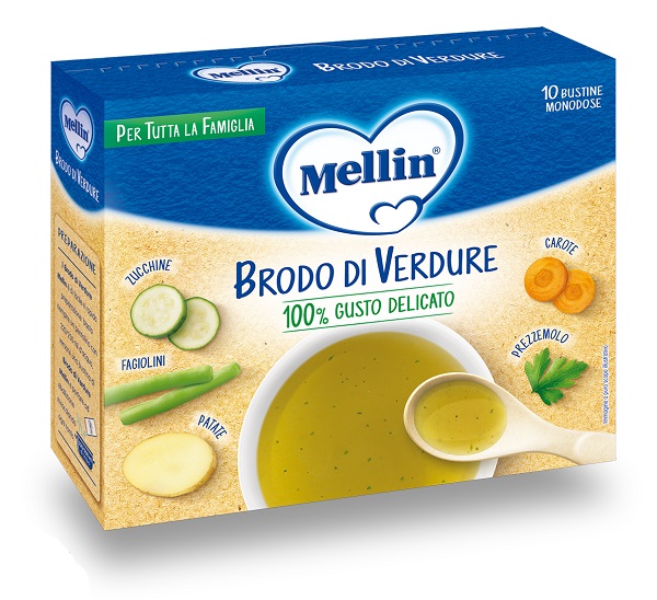 MELLIN BRODO DI VERDURE 10 X 8 G - Farmapre
