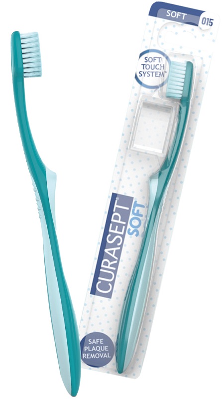 CURASEPT SPAZZOLINO SOFT 015 BIPACK - Farmapre