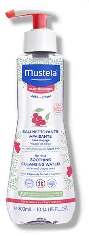 MUSTELA FLUIDO DETERGENTE LENITIVO SENZA RISCIACQUO 300 ML - Farmapre