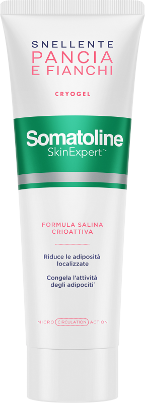 SOMATOLINE SKIN EXPERT SNELLENTE PANCIA FIANCHI CRYOGEL 250 ML - Farmapre