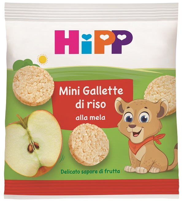 HIPP MINI GALLETTE DI RISO ALLA MELA 30 G - Farmapre