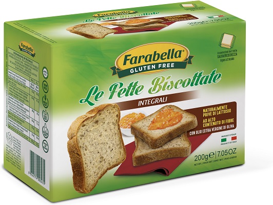FARABELLA FETTE BISCOTTATE INTEGRALI 200 G - Farmapre