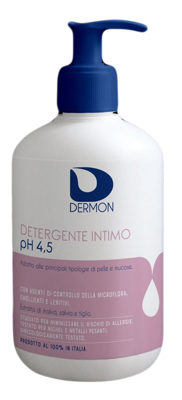 DERMON DETERGENTE INTIMO USO FREQUENTE PH 4,5 500 ML - Farmapre