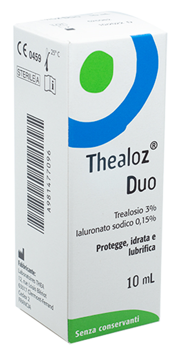 SOLUZIONE OCULARE THEALOZ DUO 10 ML - Farmapre