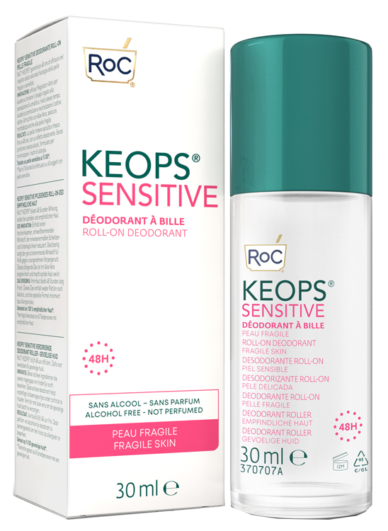 ROC KEOPS DEODORANTE ROLL-ON 48H SENSITIVE 30 ML - Farmapre