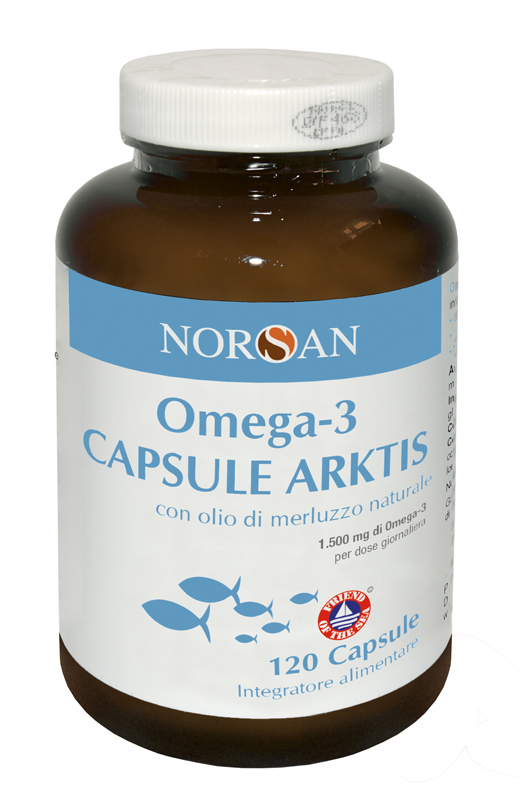 NORSAN OMEGA 3 ARKTIS 120 CAPSULE - Farmapre