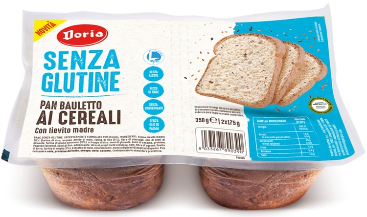 DORIA PAN BAULETTO CEREALI 2 PEZZI DA 175 G - Farmapre