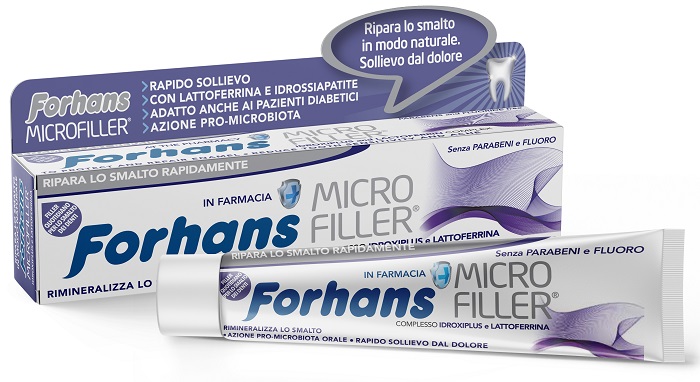 FORHANS DENTIFRICIO MICROFILLER PROTEZIONE SMALTO 75 ML - Farmapre