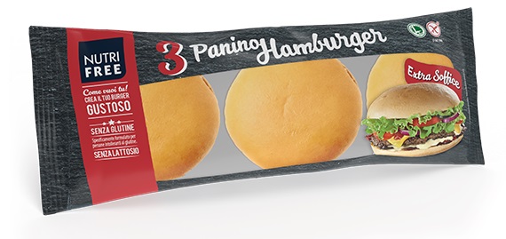 NUTRIFREE PANINO HAMBURGER 110 G - Farmapre