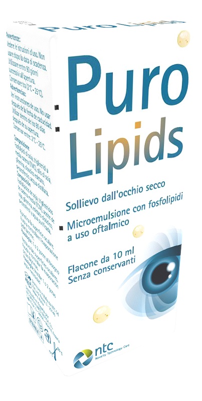 MICROEMULSIONE OFTALMICA PURO LIPIDS 10 ML - Farmapre