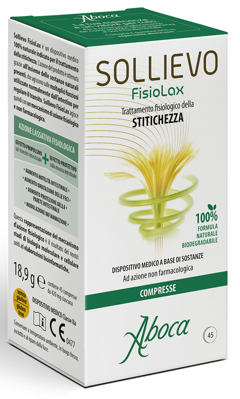 SOLLIEVO FISIOLAX 45 COMPRESSE - Farmapre